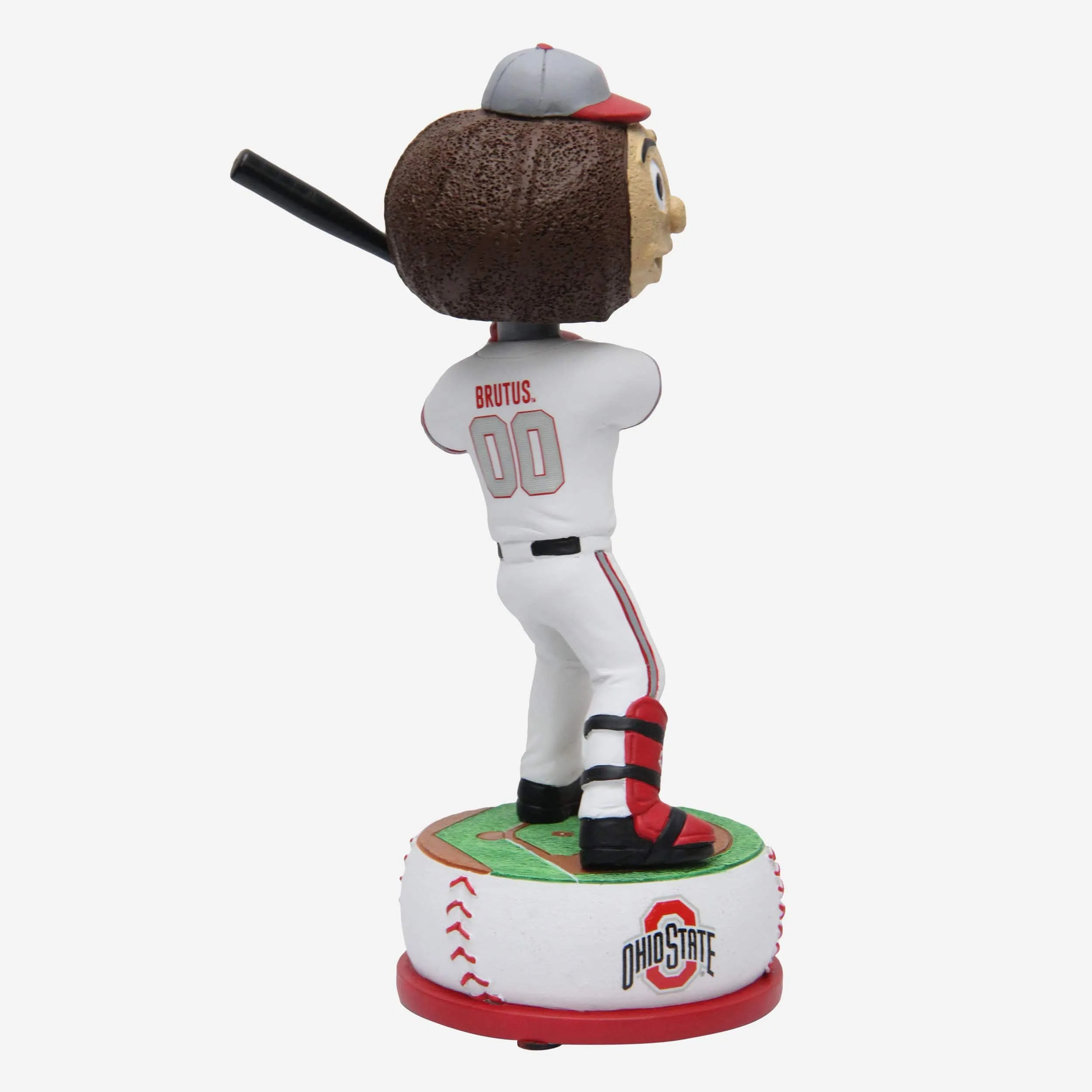 Brutus Buckeye Ohio State Buckeyes Baseball Mascot Bobblehead