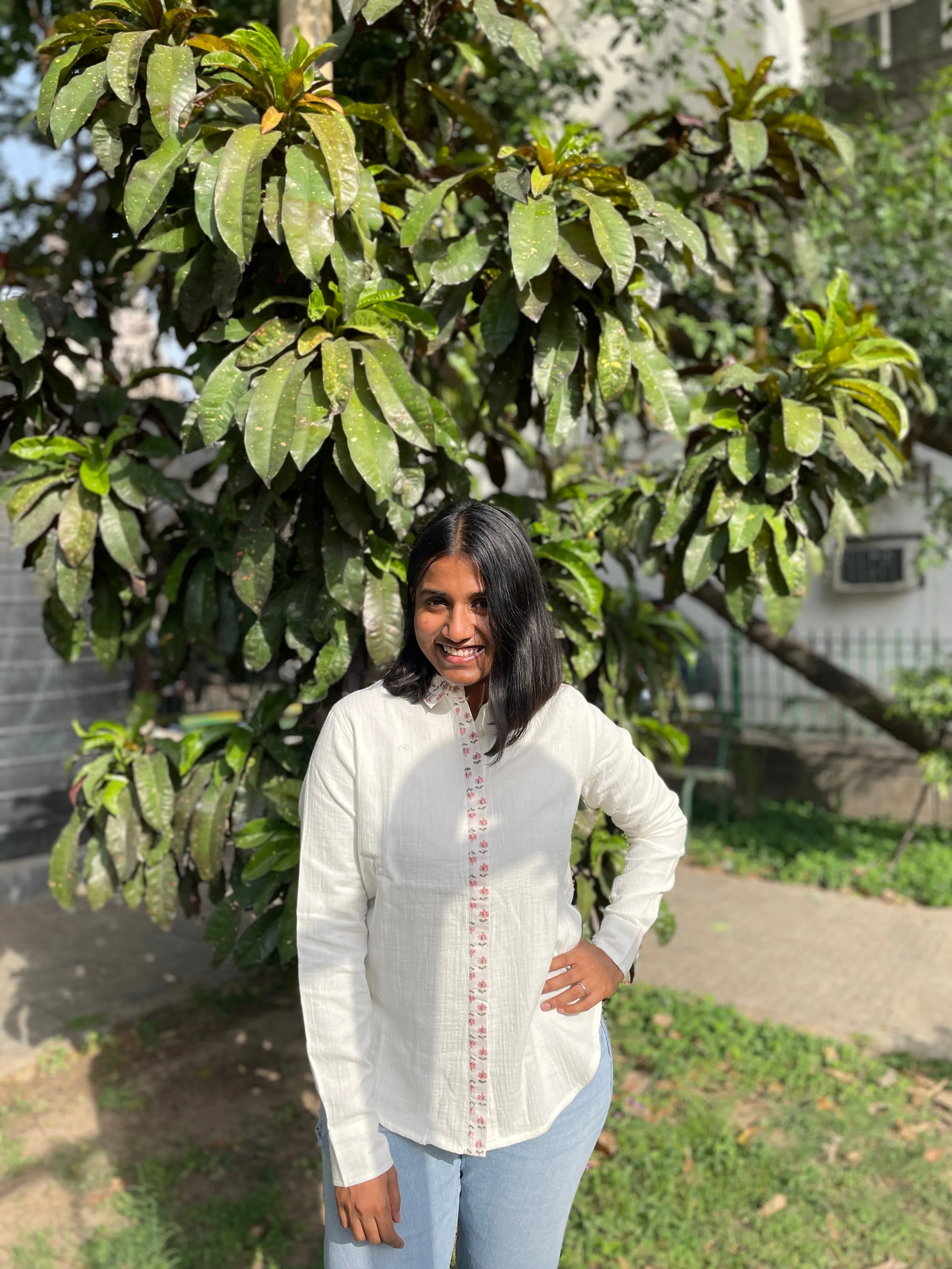 Daisy Collared Shirt