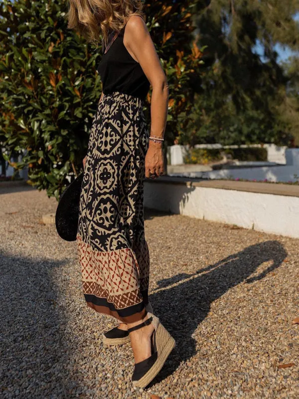 Ethereal Boho Maxi Skirt