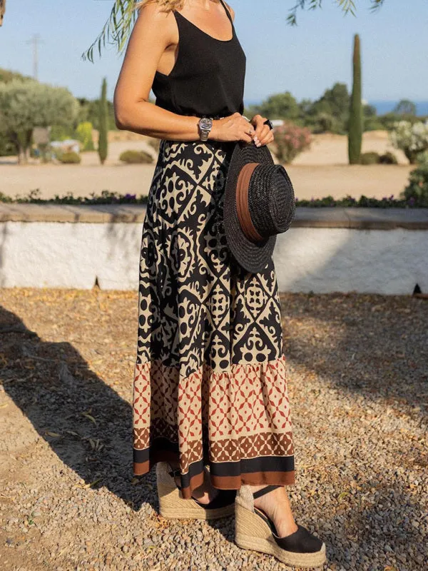 Ethereal Boho Maxi Skirt