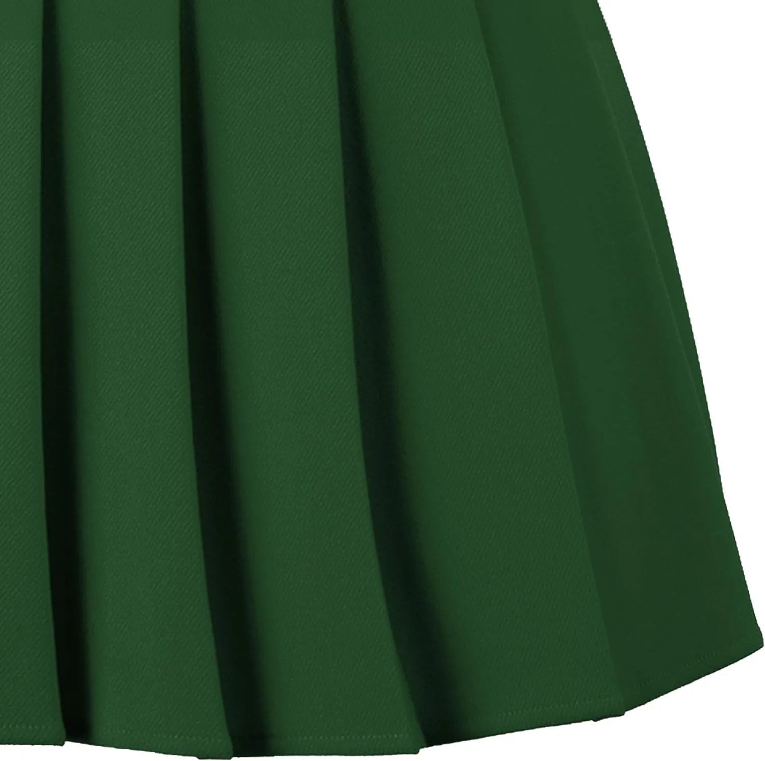 Girstunm Women's Pleated Skirt Mini Skater Basic Skirts High Waist School Girls Uniform Short Cheerleader Skirt