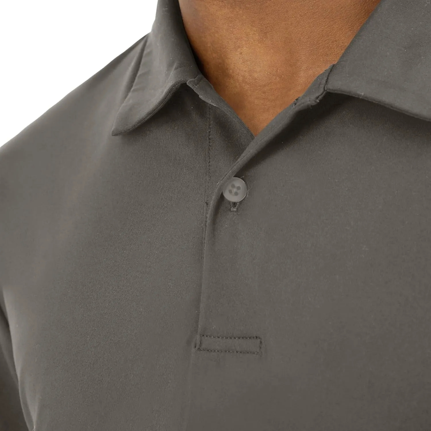 Hanes Moves Performance, Short Sleeve Polo Shirt for Men, Moisture-Wicking