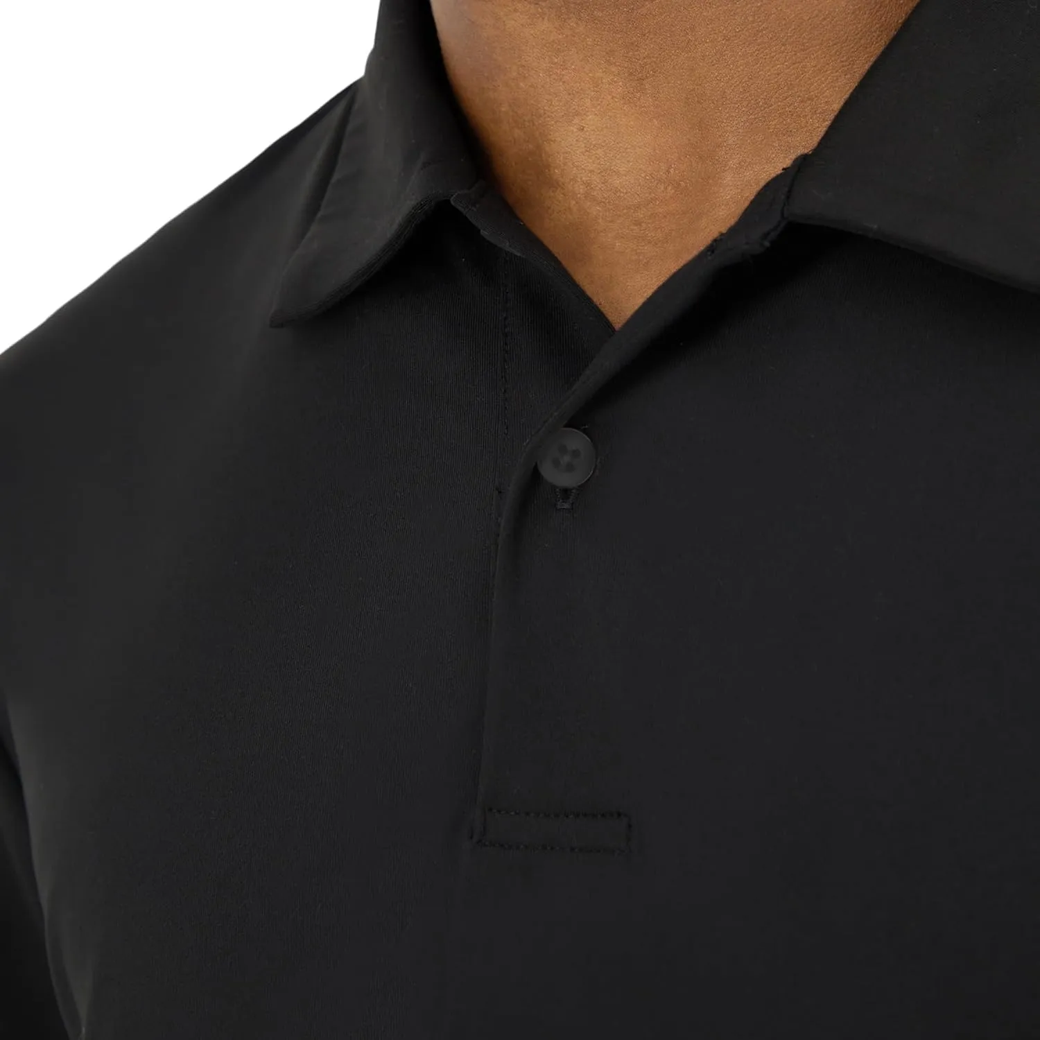 Hanes Moves Performance, Short Sleeve Polo Shirt for Men, Moisture-Wicking