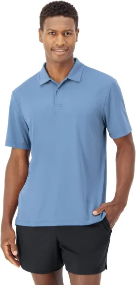 Hanes Moves Performance, Short Sleeve Polo Shirt for Men, Moisture-Wicking