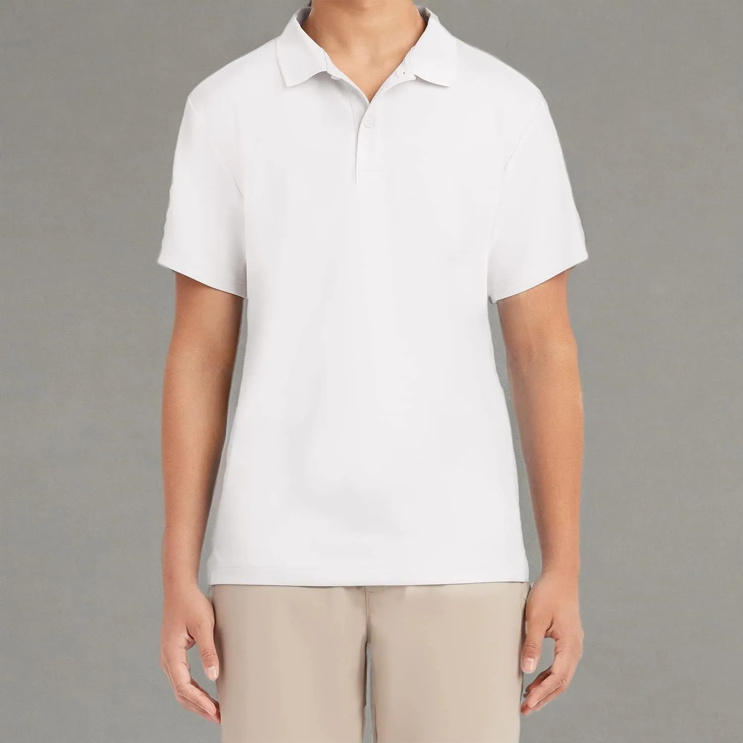 IZOD Men's Short Sleeve Performance Polo Shirt