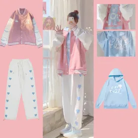 Jacket   Hoodie   pants three-piece set  PL52536