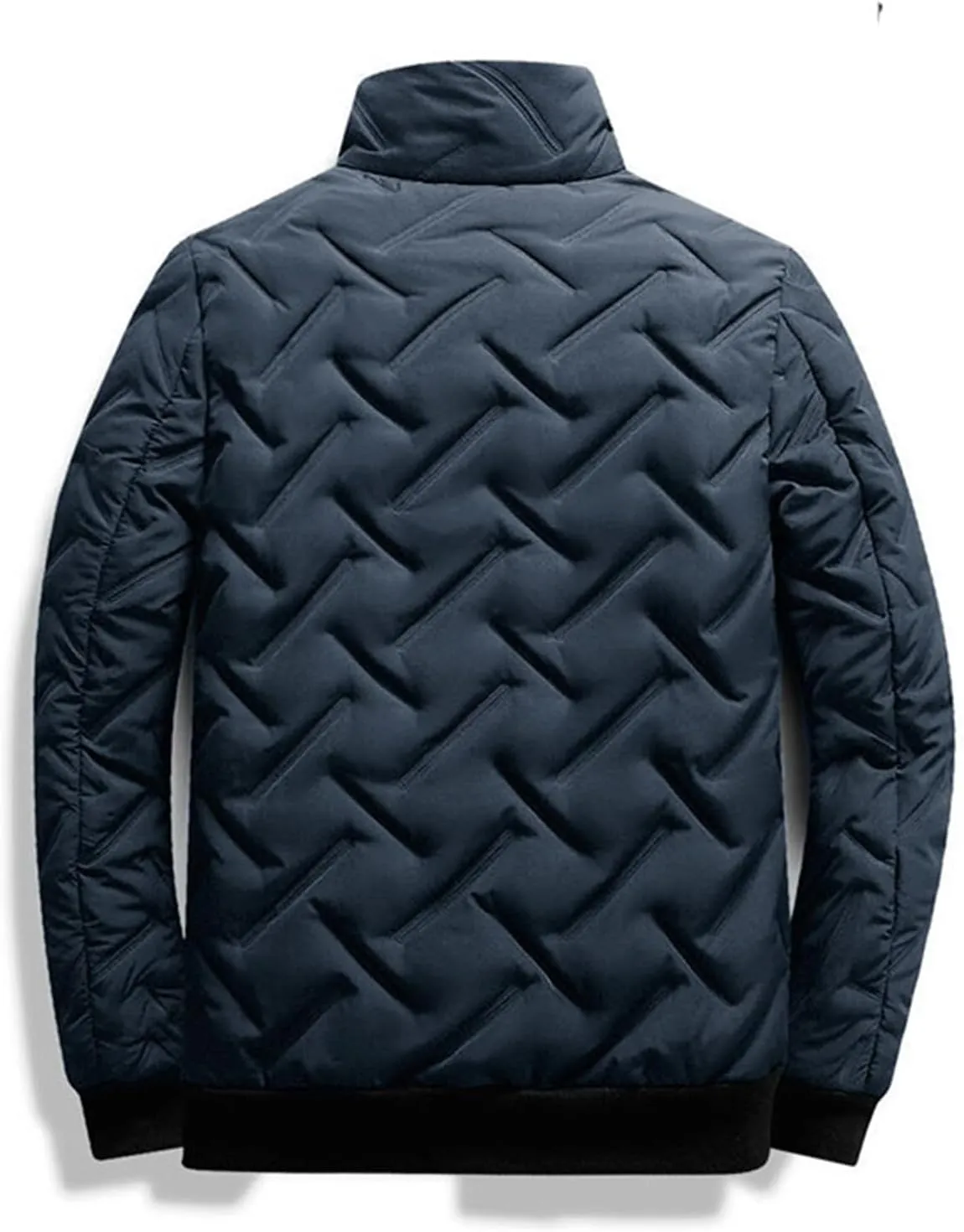 Men's Lightweight Puffer Winter Jacket Windproof Puffer Down Jackets Coats for Big and Tall Men Hiking Travel